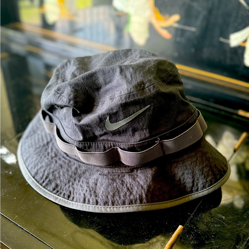 All Black Nike Bucket Hat
